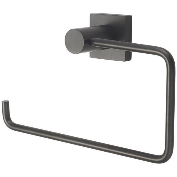 Olympia Towel Ring in Matte Black H-1414-MB